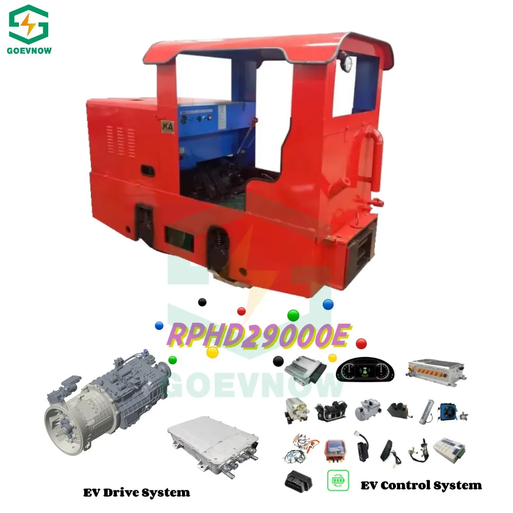 High quality electric conversion kit for 25-49T trunk traction RPHD29000E TM motor 12 speed AMT complete set IP67 AC motor