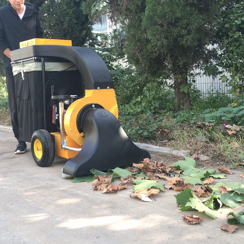 Self Propelled Chipper Vacuum Leaf/debris Collector Push Leaves Tool for Lawn Garden Outdoor
