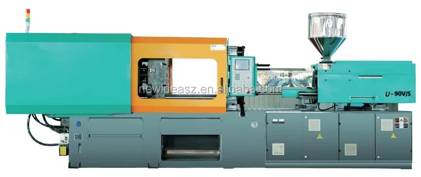 90 Ton High speed saving servo motor injection molding machinery