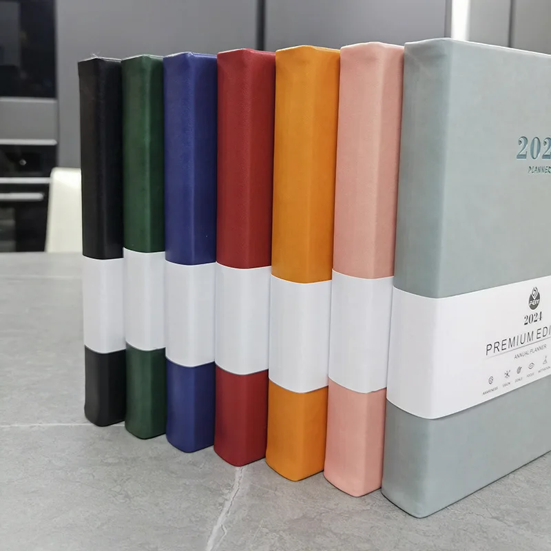 In stock 2025 a5 dairy custom logo agenda planner 2024