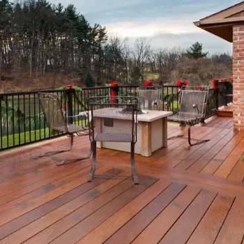 Popular Wholesale Ipe exterior hardwood full solid wood decking modern style design waterproof  with high quality and good price