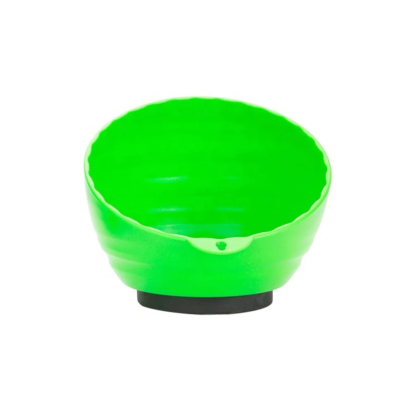 D150mm High Quality Bowl Shaped Magnet Abs Magnetic Bowls With Tray