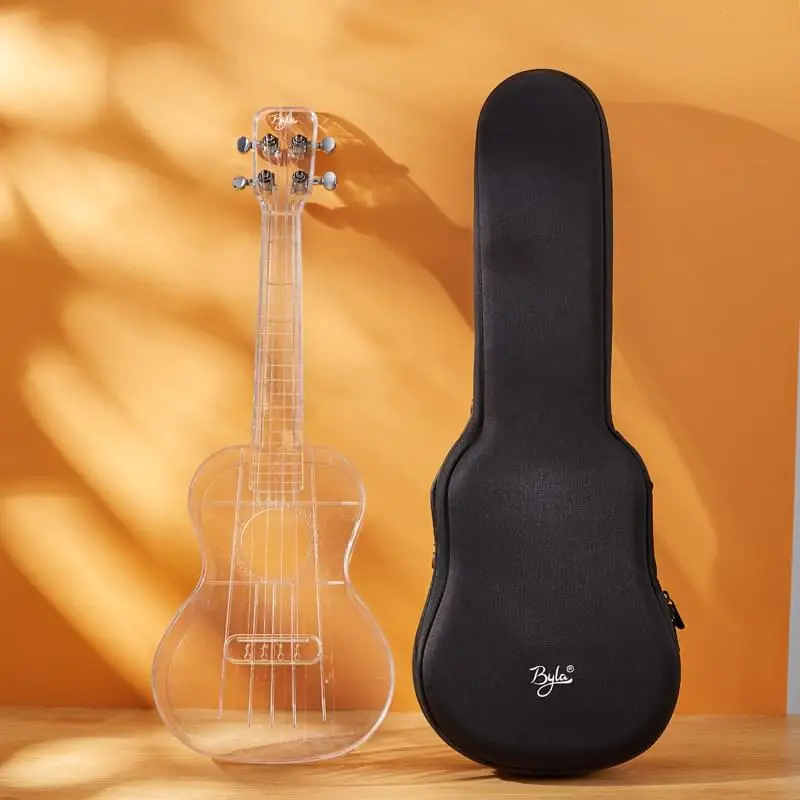  Профессиональный латунный инструмент chenies для музыкального укулеле белого цвета дешевый поставщик из Китая акриловый цветной