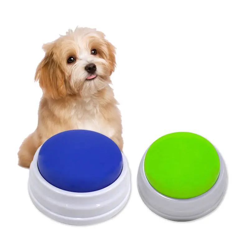 C&C Pet Communication Button Dog Answer Buzzer Sound Box Training Talking Toys Recording Sounder Voice
