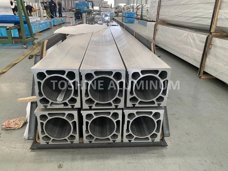 Big size industrial ANOD 6063 6060 Carriage Beam for UV printer Cnc cataphoresis aluminium extrusion profile Aviation beams