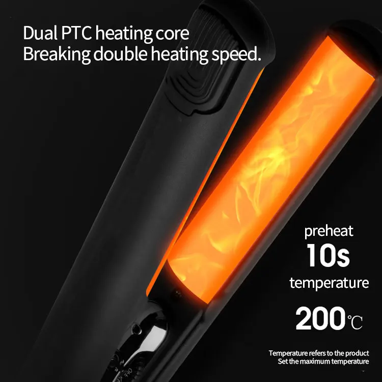 Custom logo private label flat iron nano titanium professional hair straightener 450 degrees flat irons vendors