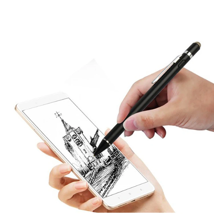 Universal active stylus pencil for pencil for touch screen android with fine tip stylus