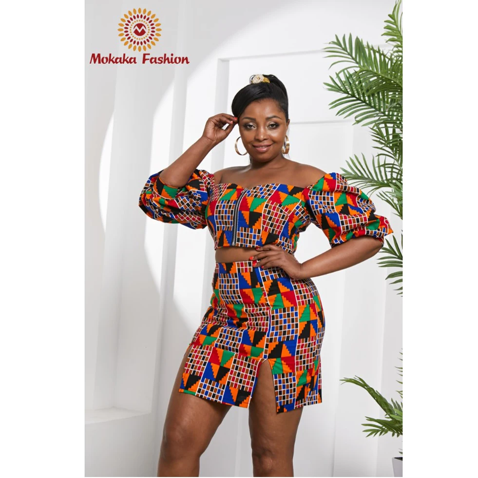 
New Arrival Lowest Price Girls Africa Clothing Traditional Ankara Fashion Dresses 