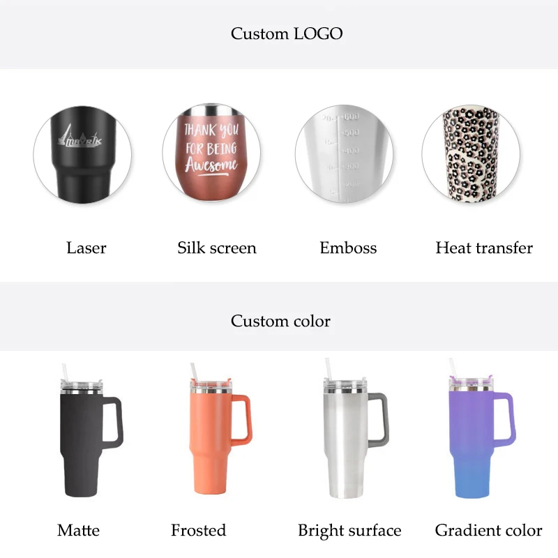 Wholesale 40oz Leopard Print 304 Stainless Steel Double Wall Vacuum Insulated Stainless Steel Coffee Tumblr Cup