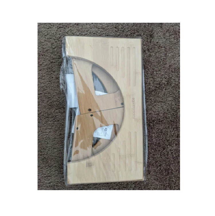 Bamboo Toilet Stool Non-Slip Squatting Toilet Step Stool