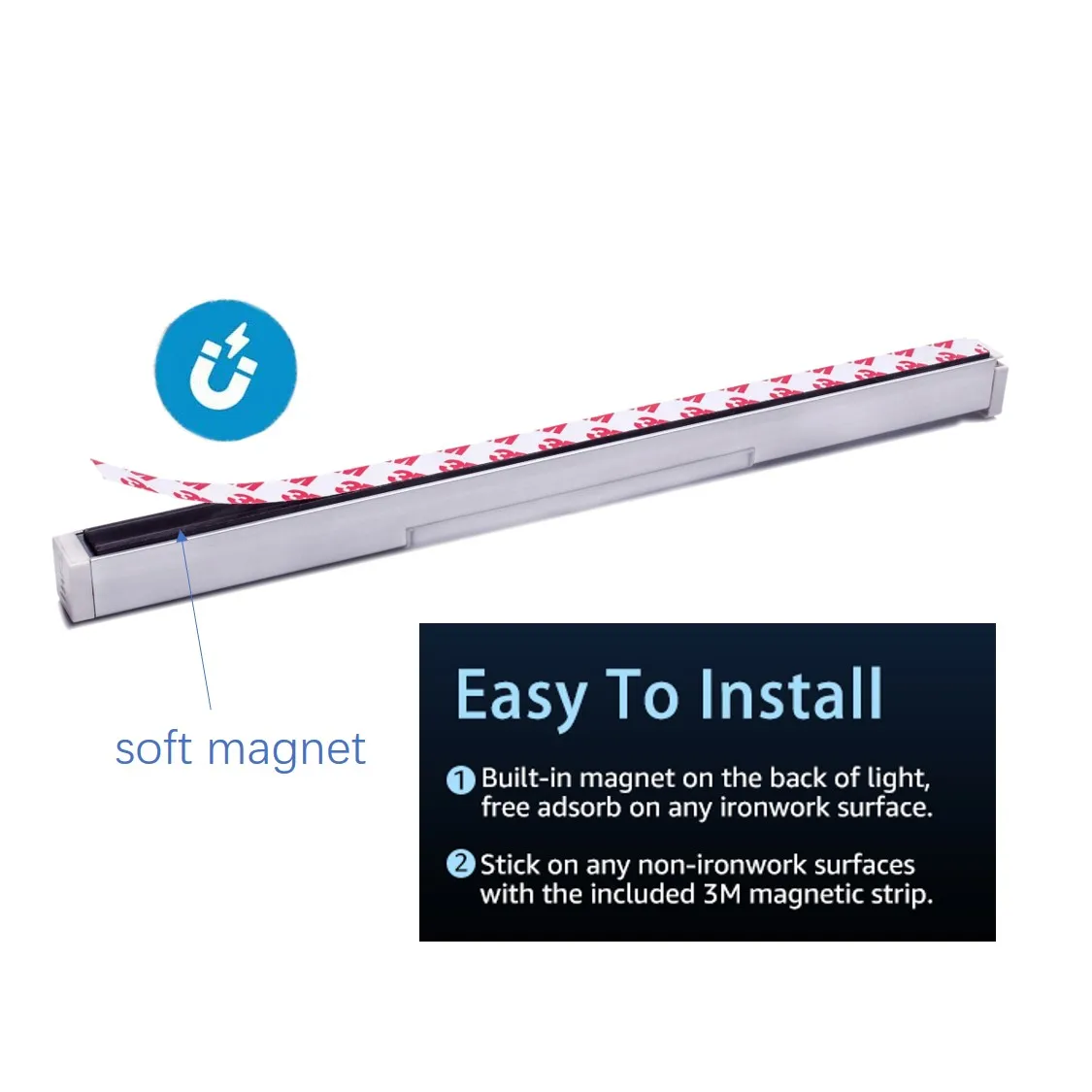 New battery LED drawer  down light with IR PIR motion sensor switch