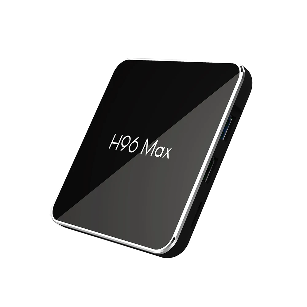 H96 MAX X2 S905X2 4GB 64GB  Quad Core Android 8.1 TV Box Built-in 5.8G WiFi 4K Android IP--TV Box