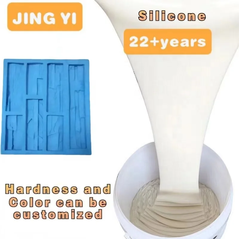 New product 2023 popular RTV-2 Silicone Rubber Clear mold texture slate culture Stone Mold Making liquid rtv silicone rubber