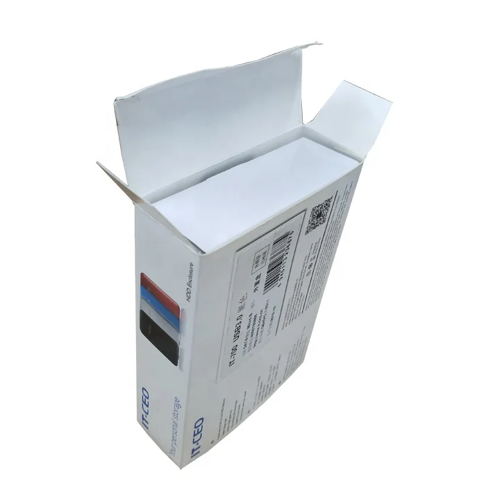 
 Упаковочная коробка для жесткого диска с разноцветной печатью  