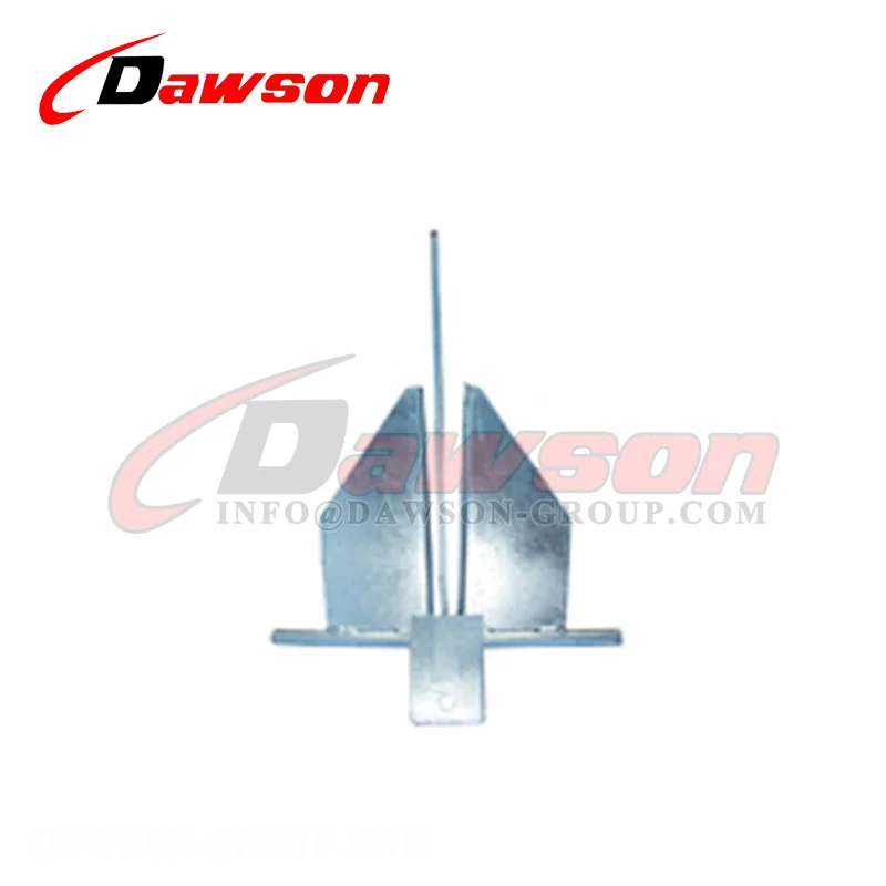 DAWSON Qingdao Rigging China Factory US Type Hot Dipped Galvanized Danforth Anchor