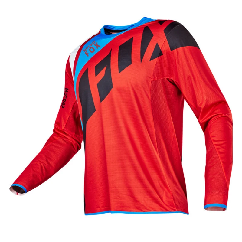 Hot Sales MotogpFox Race Falcon Jersey Street Moto Summer Long Sleeve Mountain Bicycle Offroad Racing T-shirt