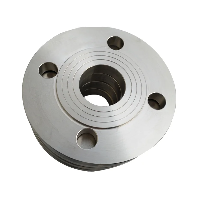 Gr2 titanium flat welding neck flange is customized by the manufacturer