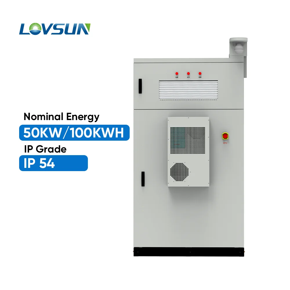 Ess Home Storage Containers Battery Energy Storage 50kW 100kWh Solar System