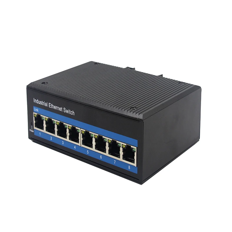 Factory Direct Sales 8 Port Poe Switch 8-port 10/100base-tx Industrial Poe Switch