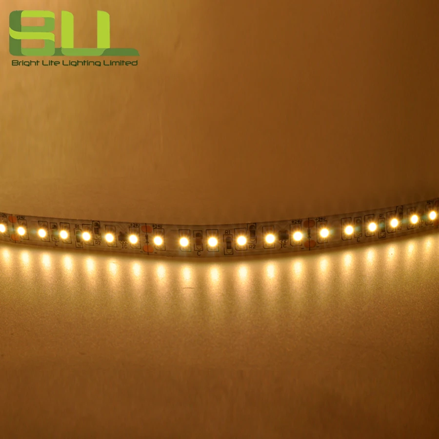 High quality 2700K warm white color 120led smd 3528 24V flexible LED strip for smart led strip decoration