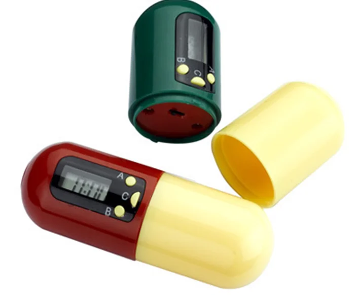 Контейнер для лекарств с таймером, контейнер для таблеток, таймер обратного отсчета