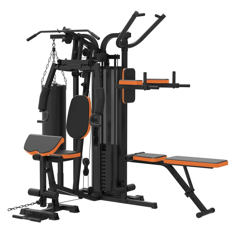 Best-selling worldwide Deluxe Gym Exercise Fitness Sports Equipment multifunctional station with 45kg weight stacks