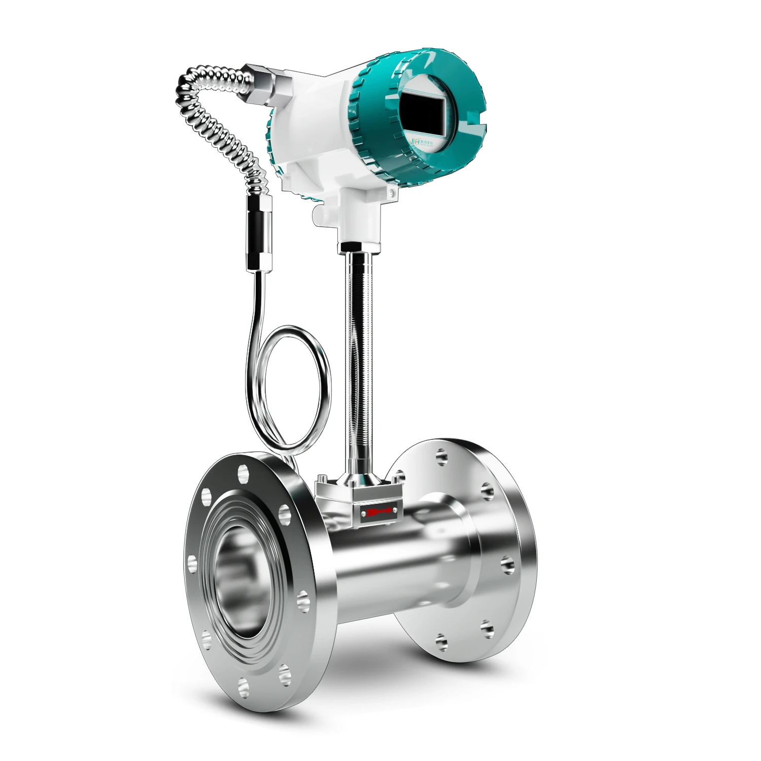 High Accuracy 4-20ma Explosion-proof vortex flow meter with temperature and pressure compensation vortex flow meter sensor