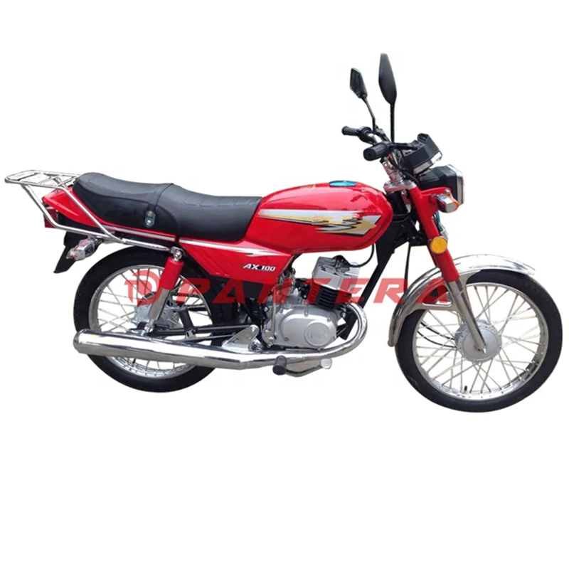 China Street Bike Price 2-Stroke 100cc Motorcycle AX100