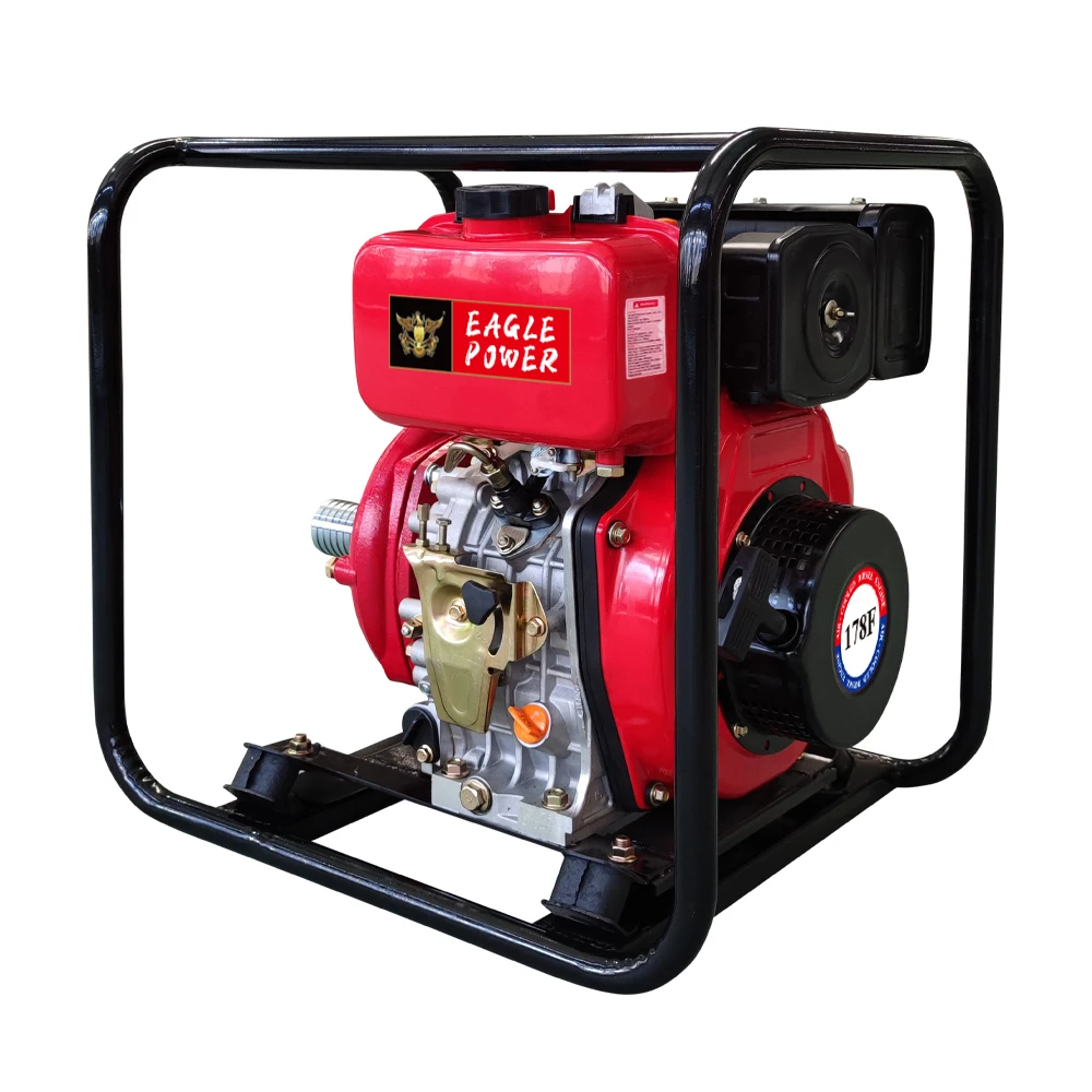 2-Inch 10HP Diesel Water Pump for Fire Fighting Farm Use High Pressure Source Factory New Product with OEM Customization Support