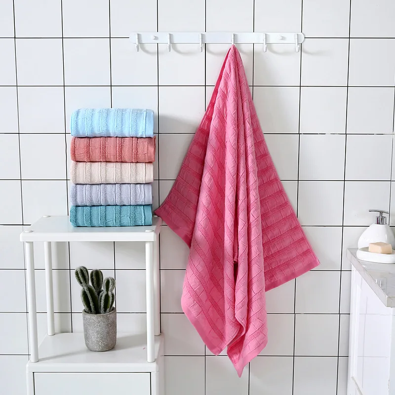 Wholesale 70*140  Super Soft Beach Towel  Eco-friendly  100% Cotton  Bath towel