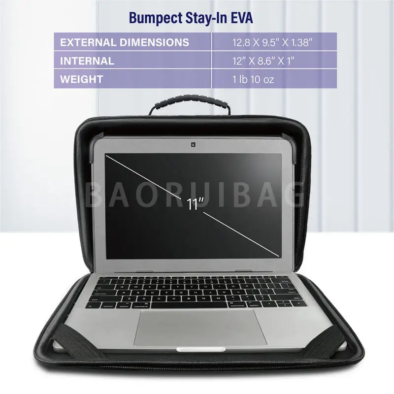 2024 NEW design Portable Eva Case For DVD Player, EVA Hard Shell Travel Laptop Sleeve Bag