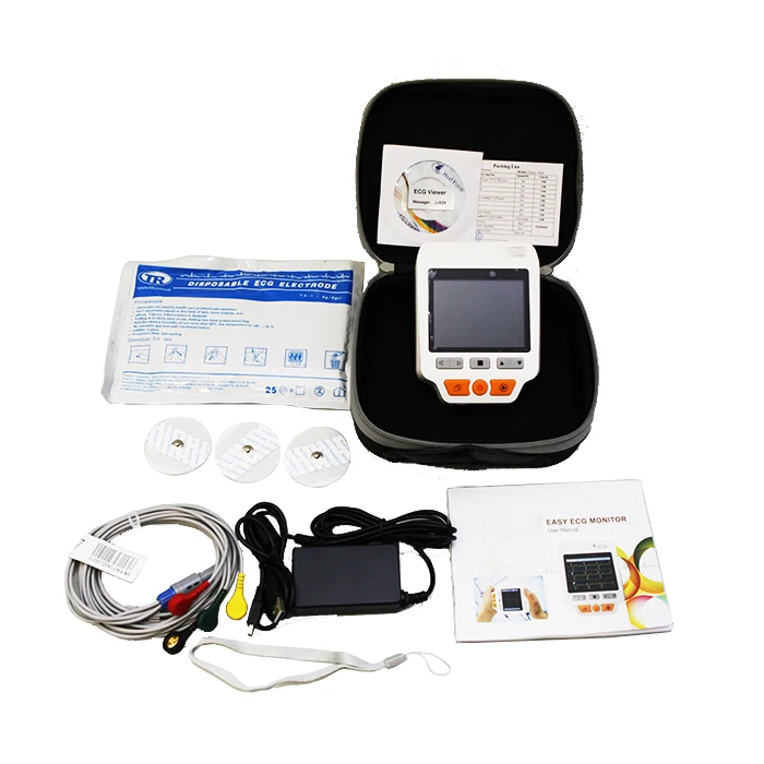 House Use Electrocardiograph Digital 6 Channel 12 lead ECG EKG Machine