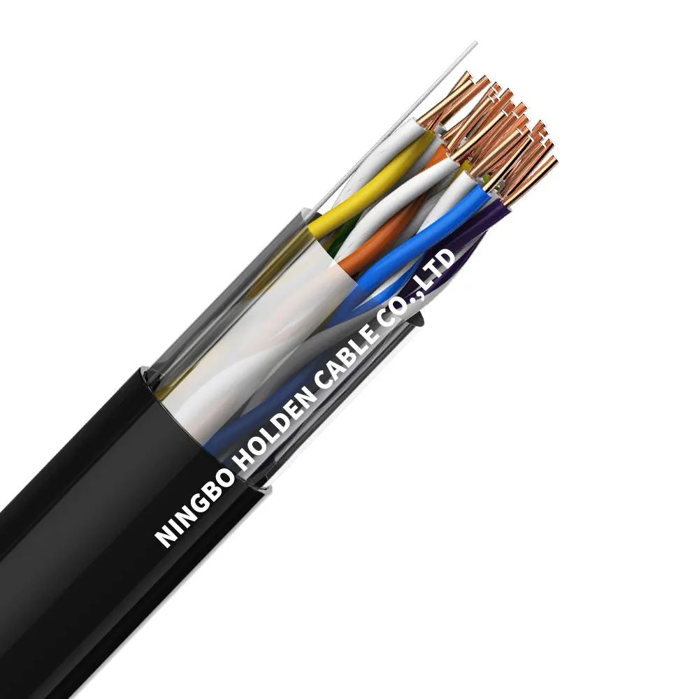 PVC copper cu ccs cca 2 4 8 10 30 pair telephone wire cable