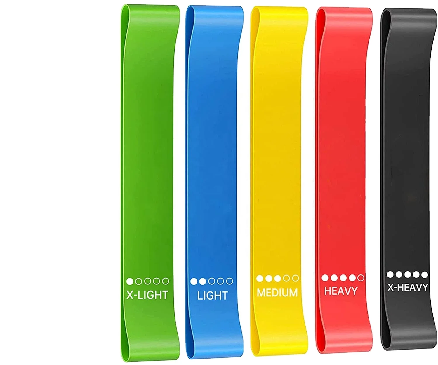 Wholesale Fitness Stretch Mini Latex Rubber Loop Bands