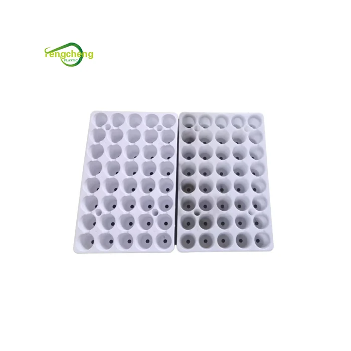 Hot Sale Heavy Duty Hydroponic Fodder Polystyrene Nursery Seeding Flat Trays