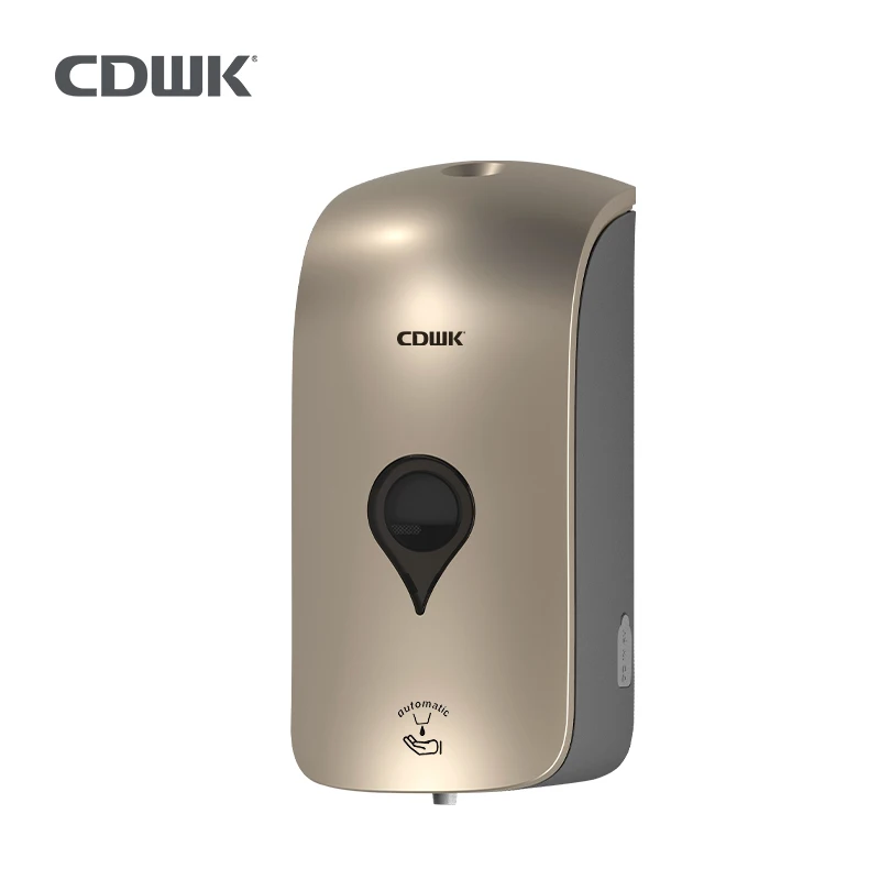 CDWK wall hotel plastic handwash sensor touchless automatic soap dispenser