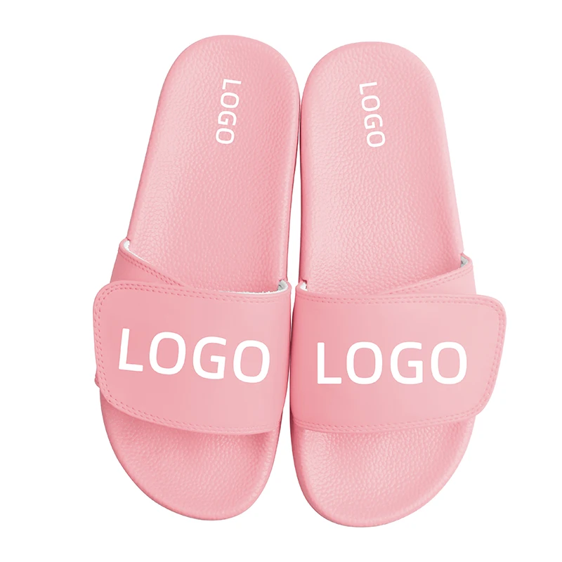 OEM Slide Shoes Print Flash Powder Logo New home slipper Man Latest Design Male Slider Pvc Summer Sandal slides slippers for men