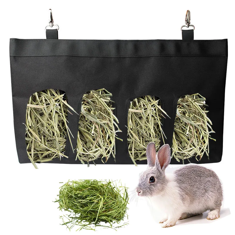 
Premium Feeding Device Supply Bunny Guinea Pig Pet Rabbit Feeder Hay Bag 