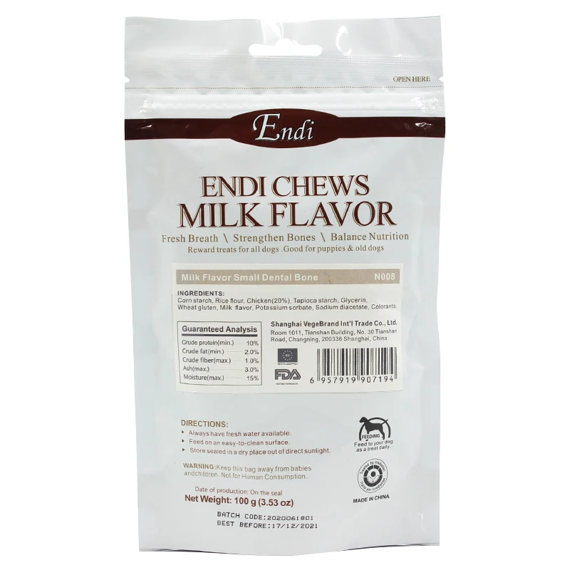 Bone Shape Dog Chew Dog Milk Bones