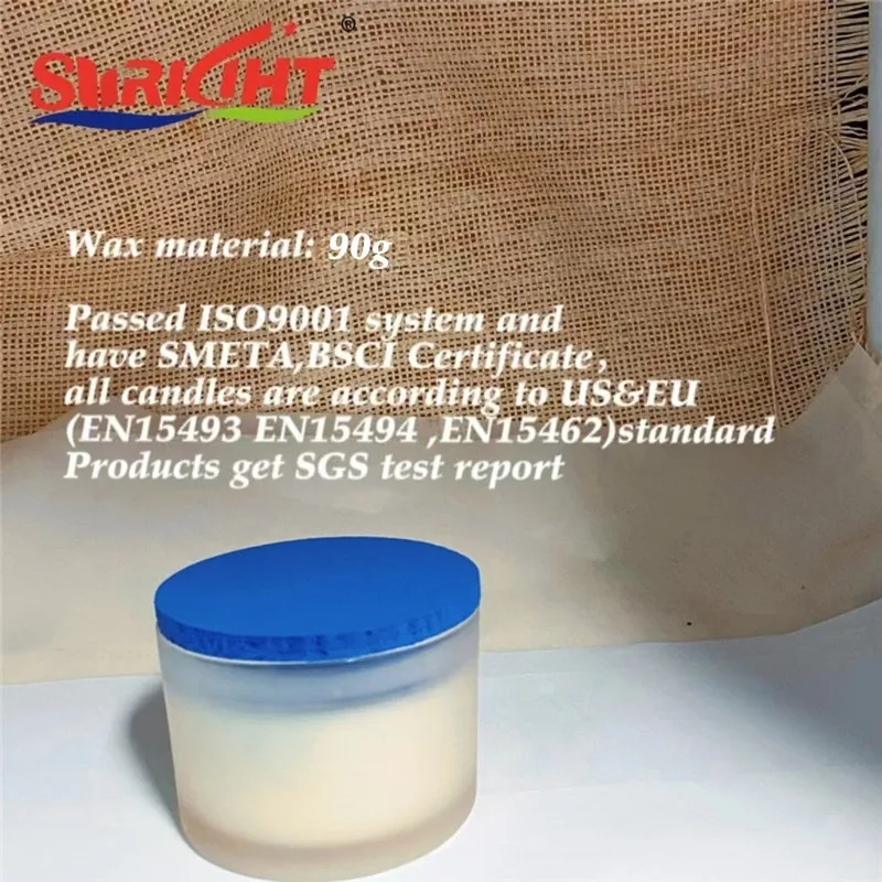 New Trend Manufacturer  Spa Wedding Coffee Handmade Soy Wax Glass Jar candle