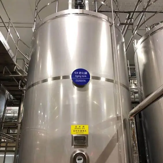 Outdoor 30000L Milk Storage Silo For Sale