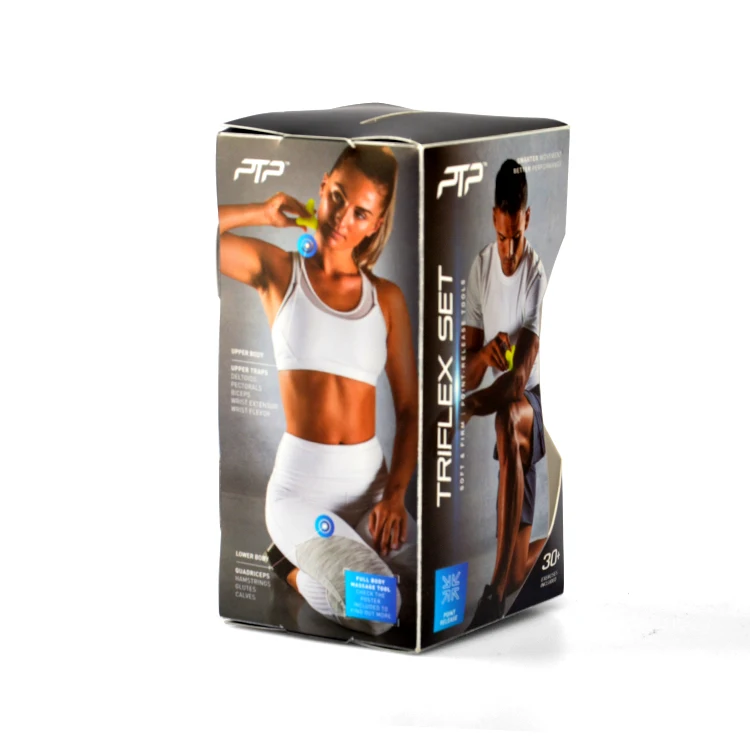 Custom packing Square Cosmetic Brush custom printing box PVC with clear window