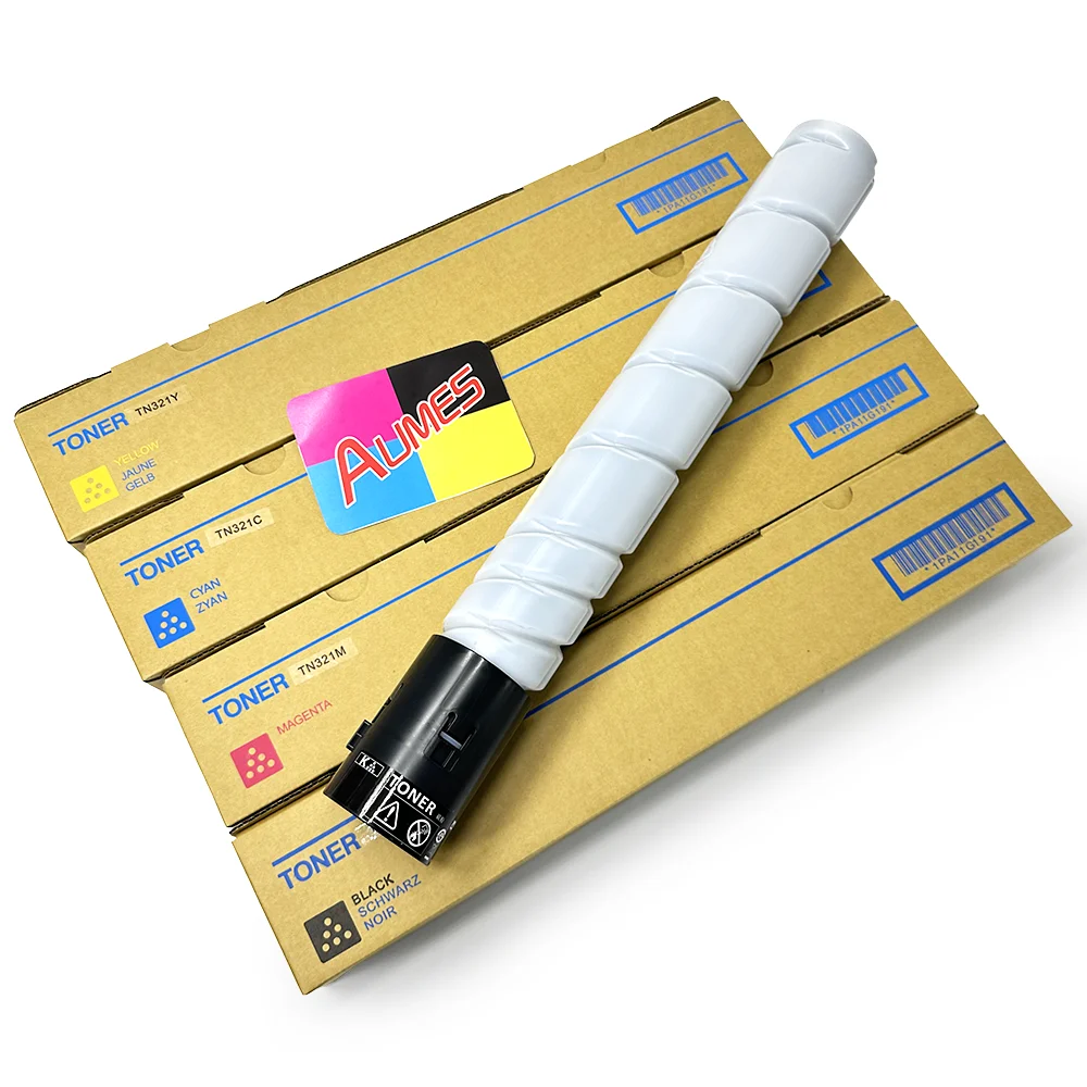 Factory Wholesale TN321 TN-321 Color Toner Cartridge For Konica Minolta Bizhub C224 C364 C284 C7822 C7828 Photocopier