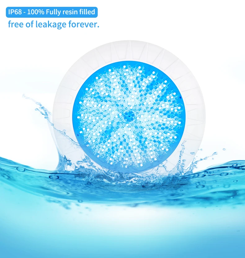 Refined Led Flat Swimming Pool Light IP68 Led Under Water Lamp