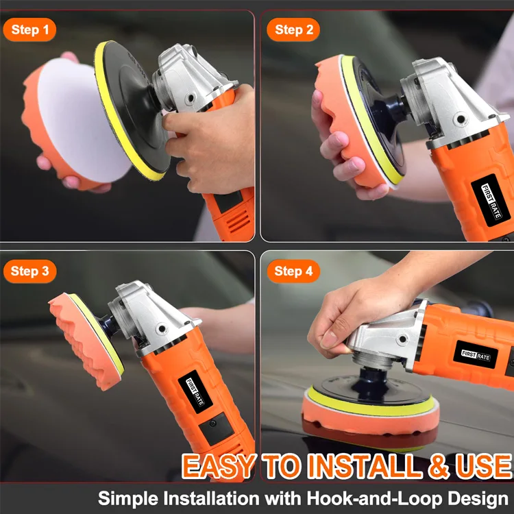 1200w Polisher Rotary Polishing Polisher Hand Electric Car Automotive Polisher For Car Detailing