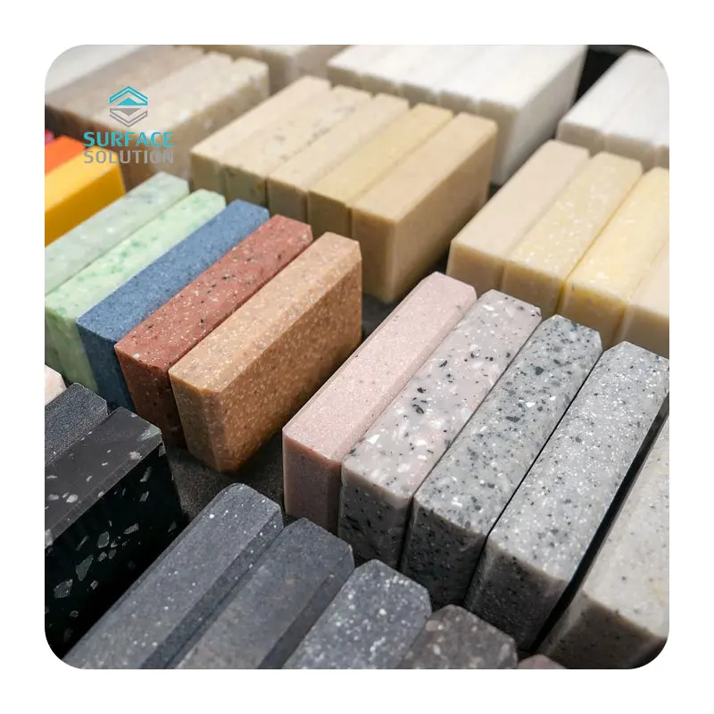 Korea 6mm 12mm solid surface sheet slab price