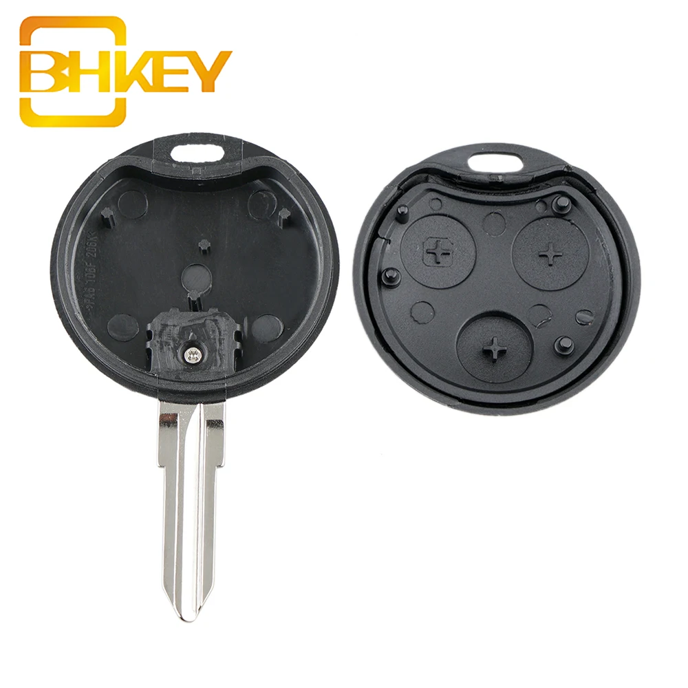 Чехол для автомобильного ключа Mercedes Benz Smart Fortwo Forfour Key City Roadster с 3 кнопками