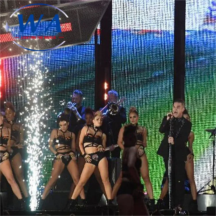 Фейерверк машина для свадьбы Dmx Электрический холодный Крытый