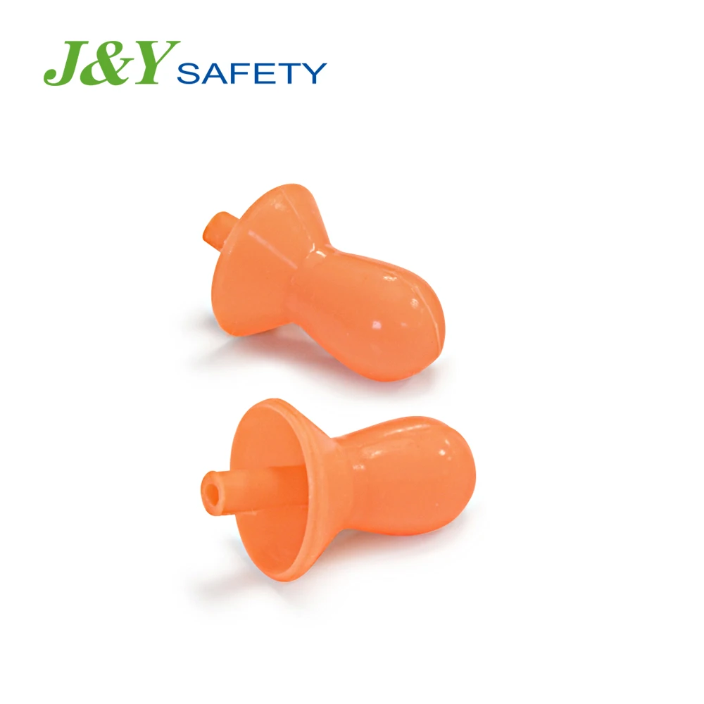 High Quality Silicone Earplugs ANSI Standard Ce Certified for Hearing Protection