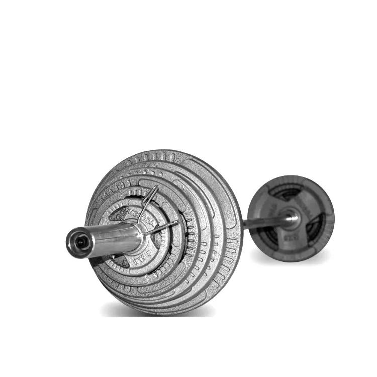 New Unisex 1200m 1500m 1800mm 2200mm gym Chrome clip Barbell stick Barra weightlifting bar